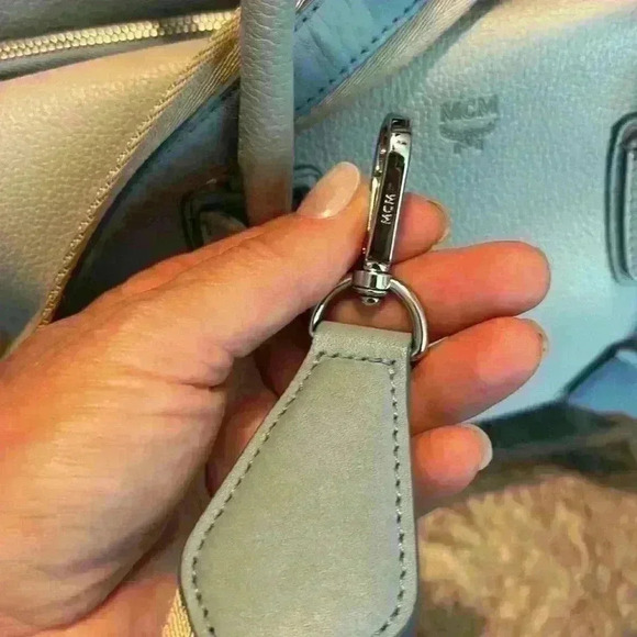 MCM Milla Medium Two-Way Satchel EUC - Picture 11 of 16